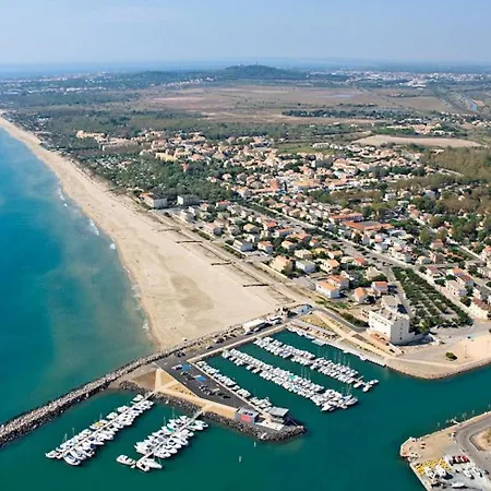T2 Avec Terrasse Et Parking Privé, 4 Couchages, - Fr-1-326-599 Appartement Marseillan (Herault)